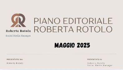 Piano Editoriale