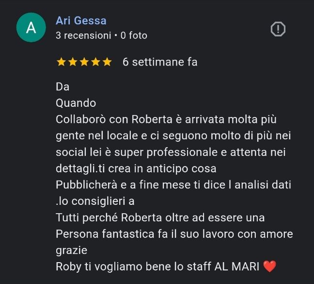 Recensioni Roberta Rotolo