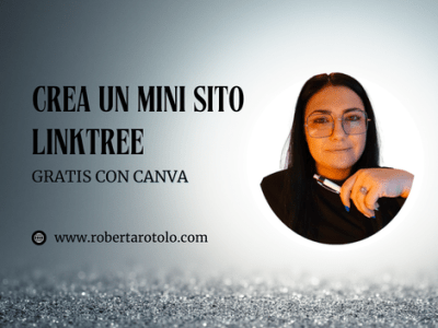 Crea un mini sito LinkTree gratis con Canva | Roberta&nbsp;Rotolo